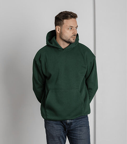 Чоловіче тепле худі спущене плече