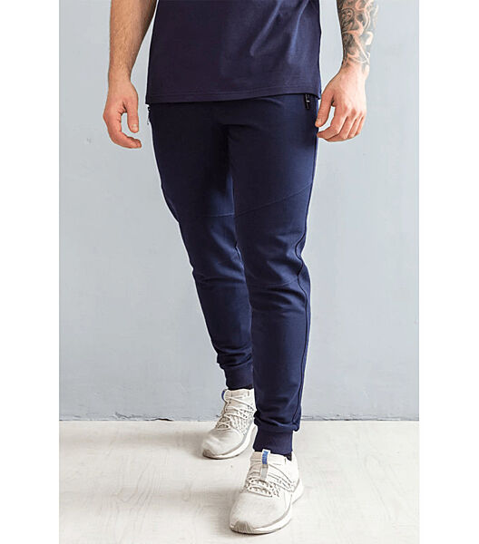 Чоловічі штани зі швами на манжетах