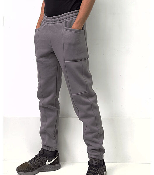 Теплі чоловічі спортивні штани на євроманжетах