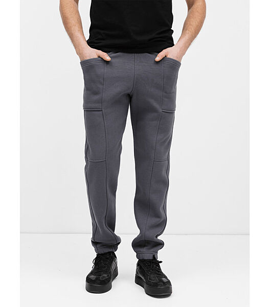 Теплі чоловічі спортивні штани на євроманжетах