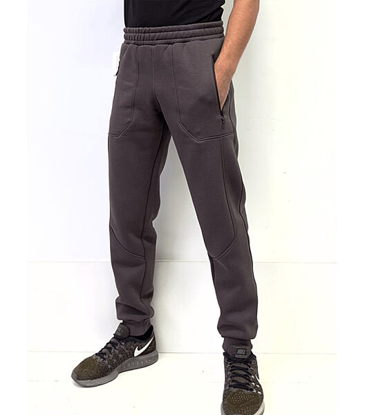 Теплі спортивні штани з карманами на блискавках