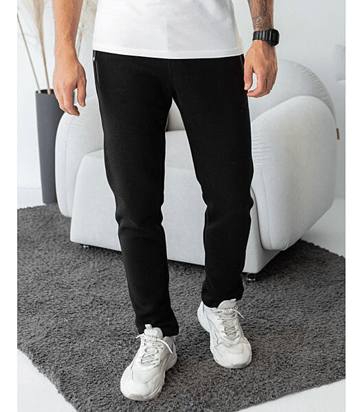 Теплі чоловічі прямі штани великих розмірів