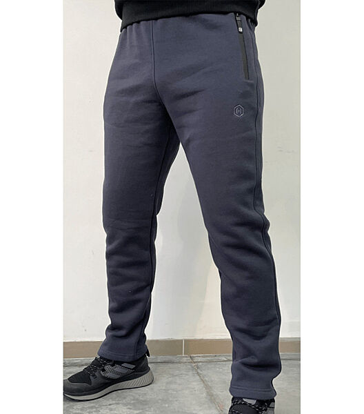 Теплі чоловічі прямі штани великих розмірів