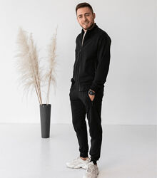 Спортивний костюм на застібці без капюшона