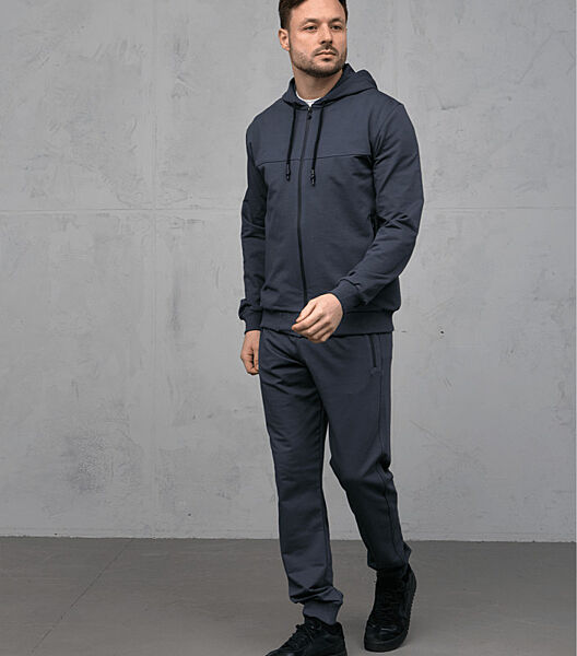 Спортивний костюм на застібці з капюшоном