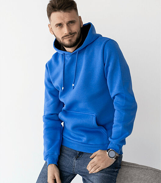 Однотонне класичне тепле худі