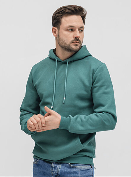 Однотонне класичне тепле худі