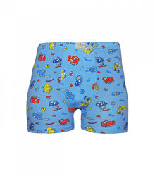 Дитячі труси шортики з малюнком машинок
