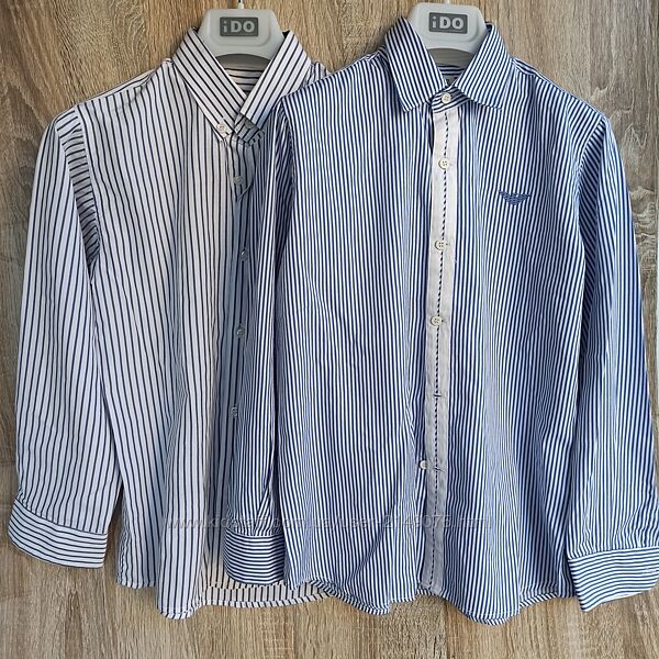 Дві сорочки Армані Armani на хлопчика 9-10років розмір 134-140 у відмінному