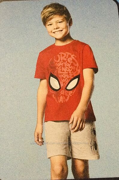 Disney. США Літній комплект або піжама з героєм Людина-Павук. Spiderman. фу