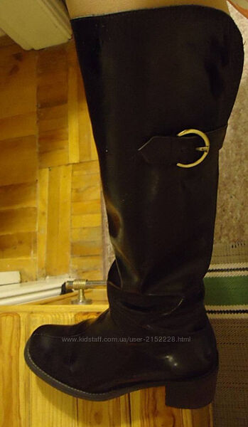 Сапоги кожаные кожа-лак новые р. 39 весна /осень