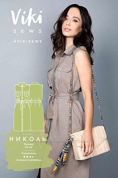 Vikisews Платье Николь. Размер 34-44, рост 162-168 Вика Ракуса
