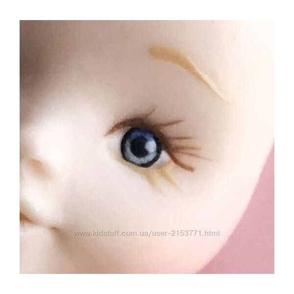 Лепка глаз куколки, полимерная глина Анна Астахова