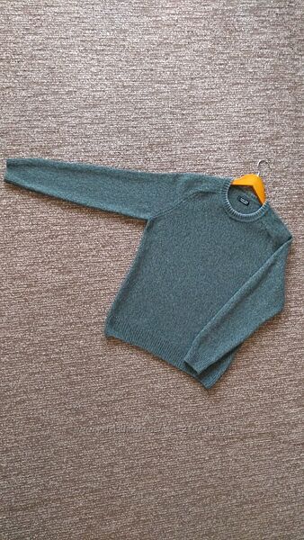 80 вовна Товстий теплий светр джемпер пуловер ZARA