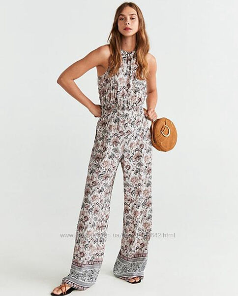 Літній жіночий комбінезон Mango