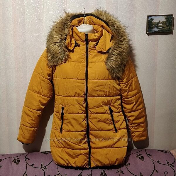 Куртка зимова подовжена пог-46 см