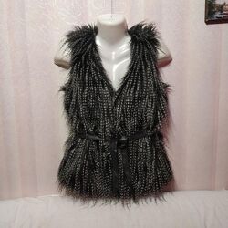 Жилет хутряний під єнота шовковистий пог 48-50 см 94