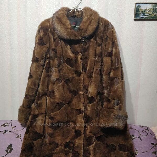 Шуба норковая легкая пог-57 см