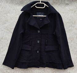 Пальто укороченное трикотажное