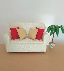 Диван для кукол / диван для ляльок до 45 см .