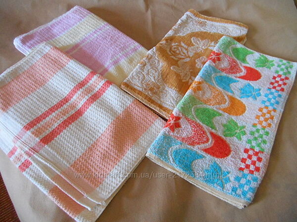 Нові махрові рушники.