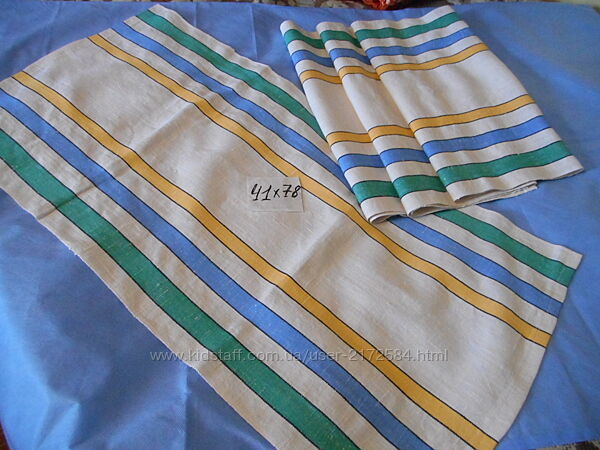 Нові льняні кухонні рушники, полотенця.