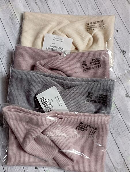 Теплі жіночі пов´язки різні кольори