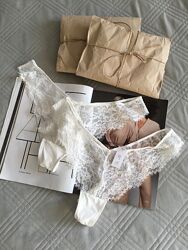 Комплект кружевных трусиков от h&am в размере м