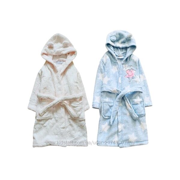 George 2-3 рок, 92-98 зріст. махровий, натуральний халат 100 Cotton, ніжно