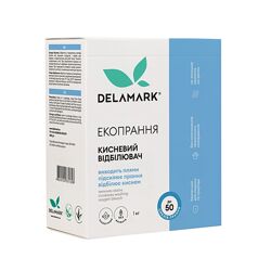 Підсилювач прання кисневий відбілювач 3 в 1 Delamark 1 кг 4820152331328