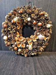 Різдвяний вінок / Новорічний вінок / Різдвяний декор