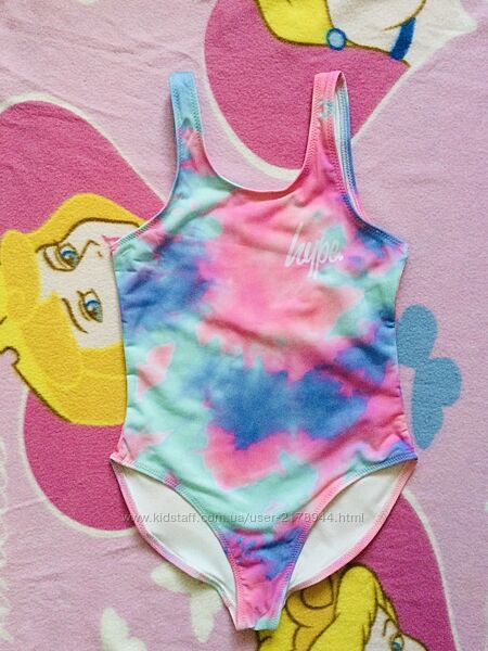9-10 рок. , купальник Hype суцільний з яскравим принтом Тай Дай. новий з бір