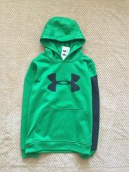 14-16 рок. , Under Armour. Оригінал. Худі, толстовка з капюшоном на флісі. с