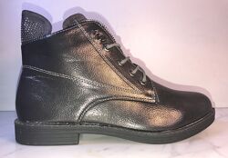 Сріблясті жіночі черевики демі