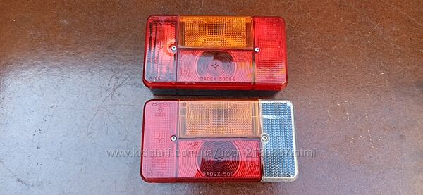 Многокамерный задний фонарь правый левый Radex для прицепов