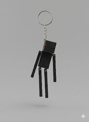 Брелок Ендермен в стилі Minecraft