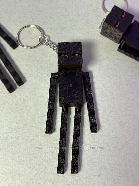 Брелок Ендермен в стилі Minecraft