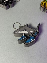 Брелок Тралалело Тралала мемна акула-клікер