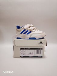 Кросівки дитячі білого кольору з синім, Adidas, розмір 22 та 24