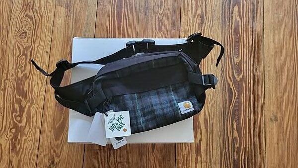 Набедренная сумка Carhartt WIP Highbury Черная клетка