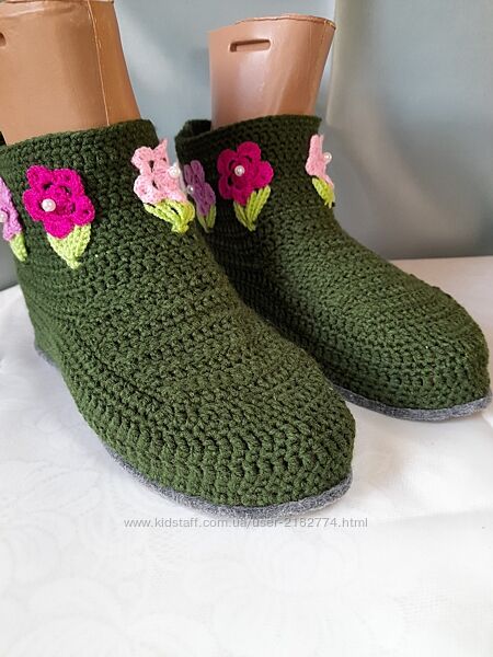 Капці жіночі в´язані