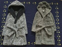 7-8 рок Nutmeg. флісовий халат банний, теплий. на море або в басейн. Стан н