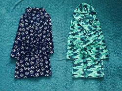 12-13 рок. Primark махровий , флісовий халат Футболіста і Мілітарі. банний,