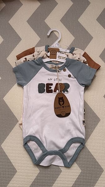 RabbitBear Набір з трьох бодіків