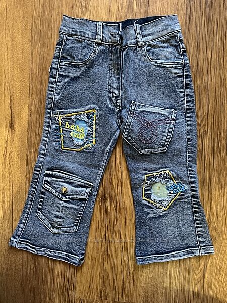 Джинсовий костюм для дівчинки 1.5-2 роки