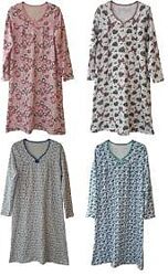 Ночная сорочка с начесом