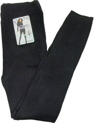 Лосини жіночі термо бавовна з начосом Ластівка, розмір XL-5XL, чорні, А206