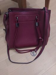 Сумка Michael Kors темно-бурдового кольору