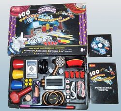 Набір 100 фокусів у магічному кейсі від Корпорація Фокусників