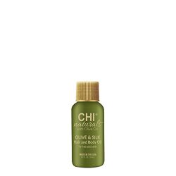 Шелковое масло для волос и тела Chi Narurals Olive & Silk Hair and Body oil
